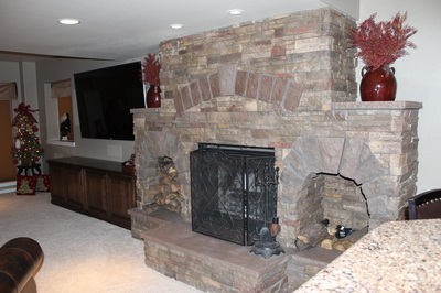 Home remodels  fireplace 1